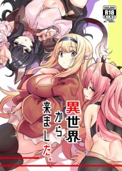Sampul Isekai kara Kimashita.
