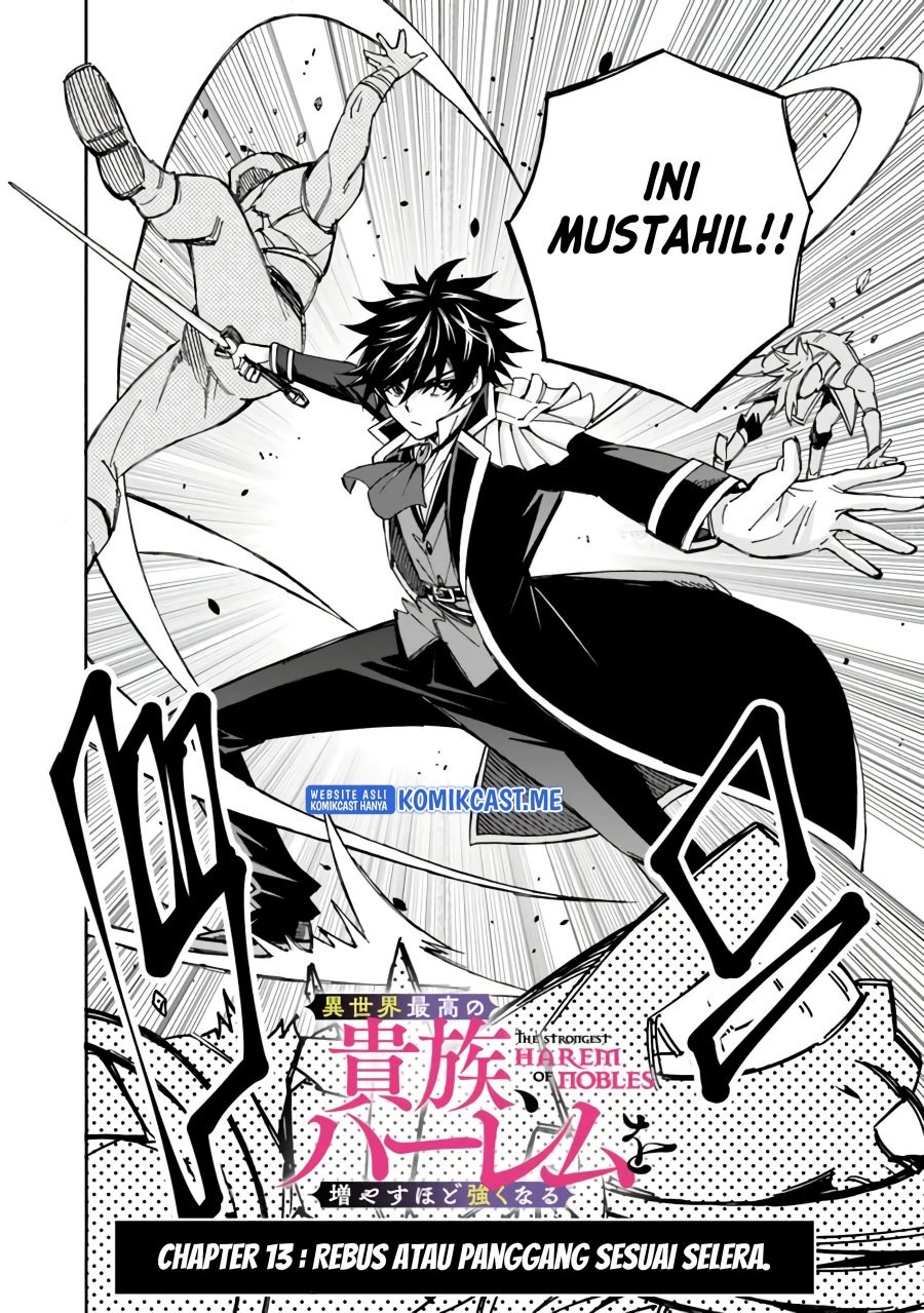 Isekai Saikou no Kizoku, Harem wo Fuyasu Hodo Tsuyoku Naru: Chapter chapter-13 - Page 3