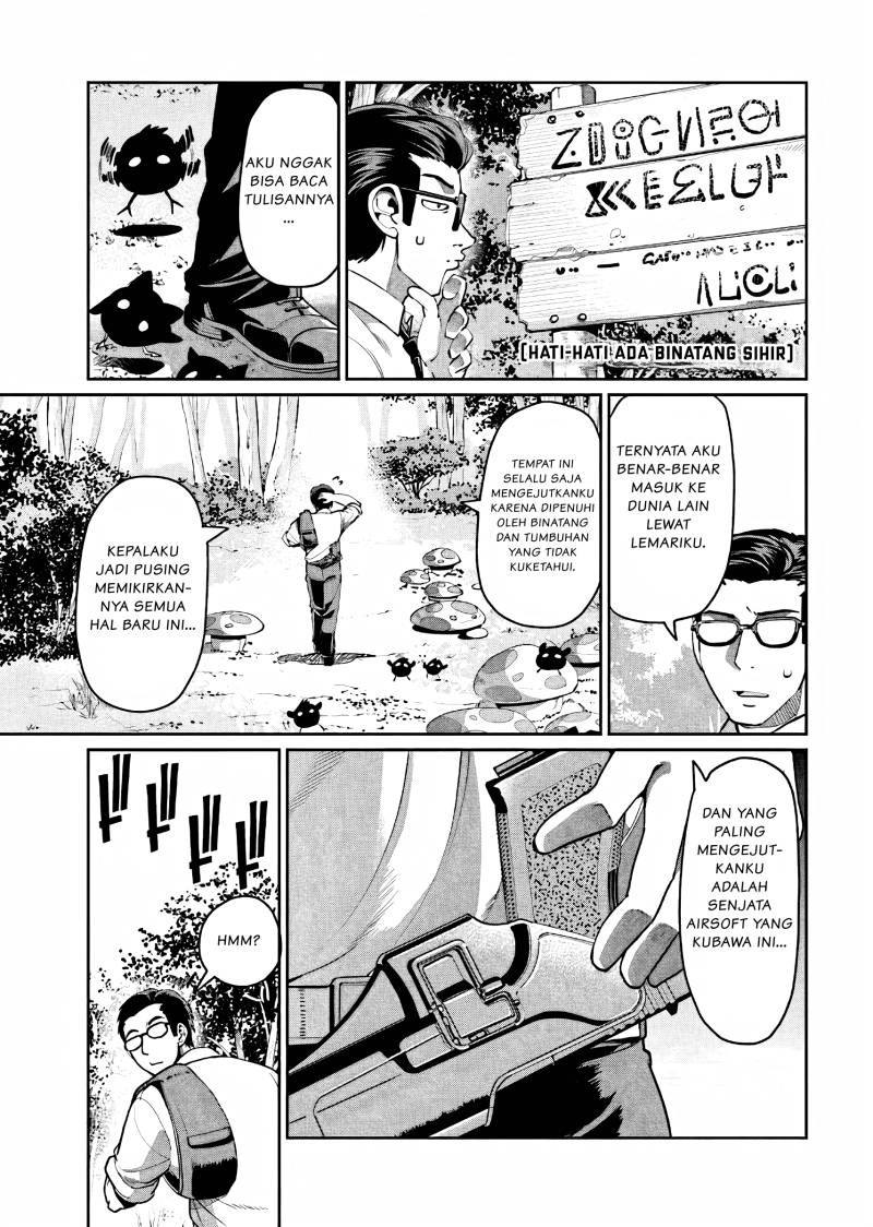 Isekai Shoukan Oji-san no Juumusou Life – Sabage Suki Salaryman wa Kaisha Owari ni Isekai e Chokki suru: Chapter chapter-1 - Page 8