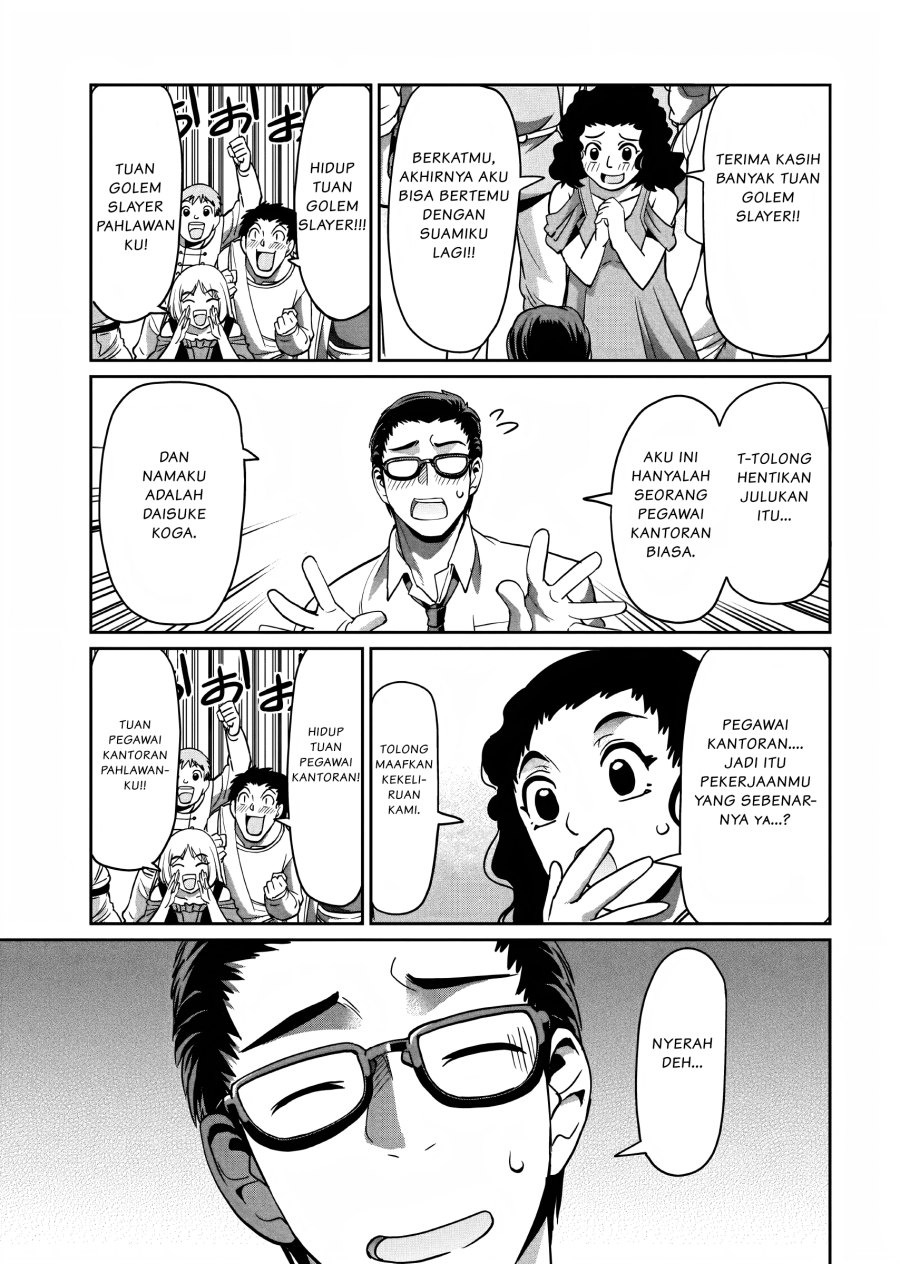 Isekai Shoukan Oji-san no Juumusou Life – Sabage Suki Salaryman wa Kaisha Owari ni Isekai e Chokki suru: Chapter chapter-10 - Page 6