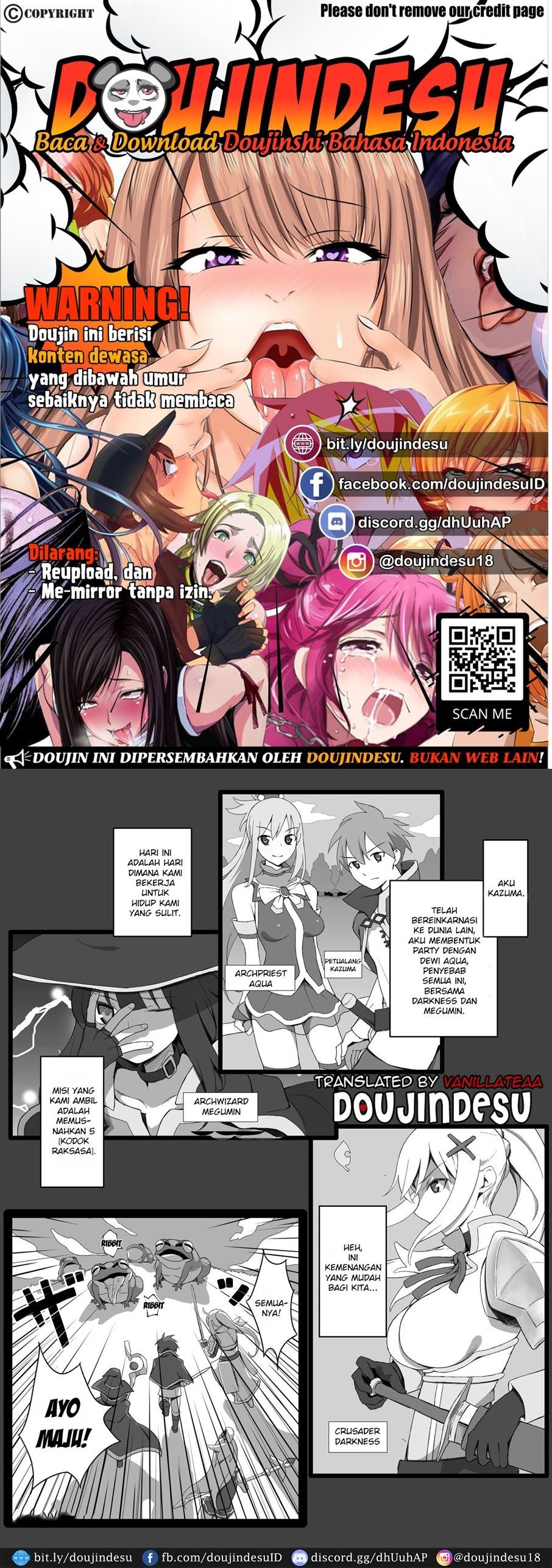 Isekai Tensei Shita Saki de Party Member Zenin to Naisho de Ecchi Shiteru Neet: Chapter chapter-1 - Page 2