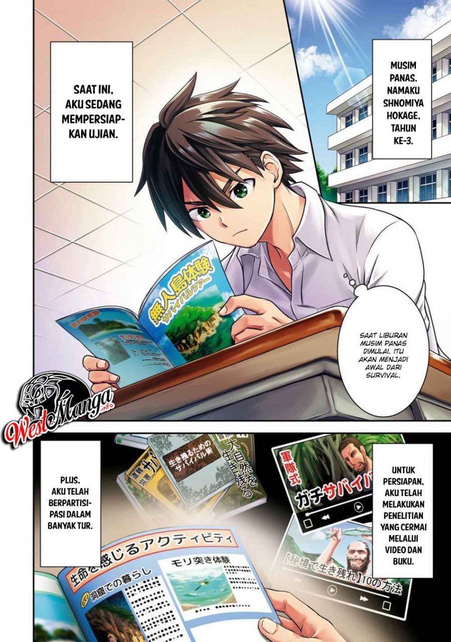 Isekai Yurutto Survival Seikatsu: Gakkou no Minna to Isekai no Mujintou ni Tenishitakedo Ore Dake Rakushou desu: Chapter chapter-1.1 - Page 5