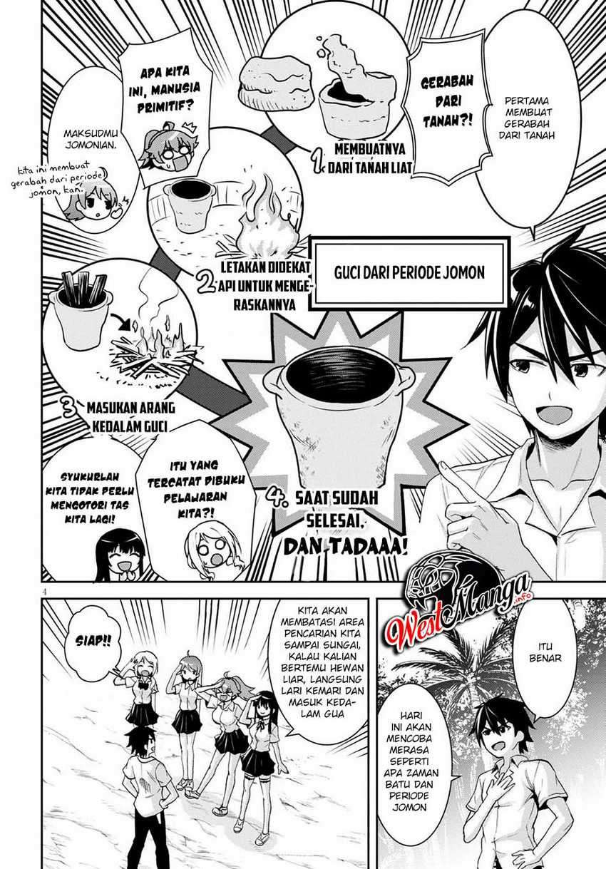Isekai Yurutto Survival Seikatsu: Gakkou no Minna to Isekai no Mujintou ni Tenishitakedo Ore Dake Rakushou desu: Chapter chapter-4 - Page 6