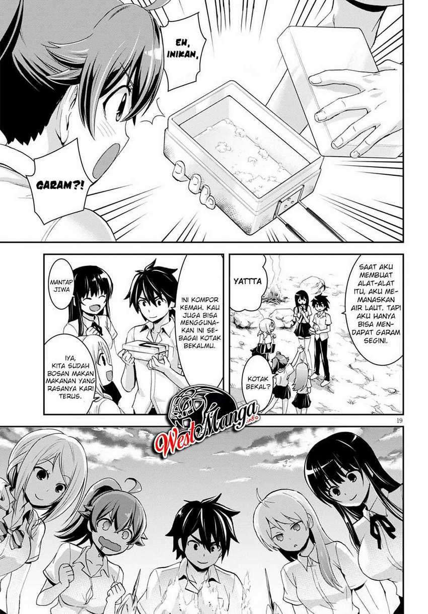 Isekai Yurutto Survival Seikatsu: Gakkou no Minna to Isekai no Mujintou ni Tenishitakedo Ore Dake Rakushou desu: Chapter chapter-5 - Page 19