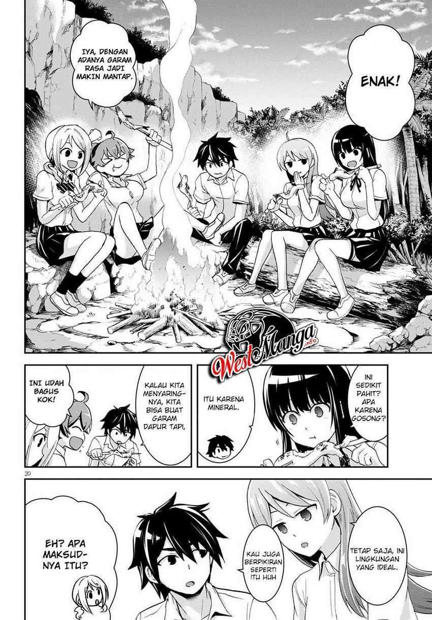 Isekai Yurutto Survival Seikatsu: Gakkou no Minna to Isekai no Mujintou ni Tenishitakedo Ore Dake Rakushou desu: Chapter chapter-5 - Page 20