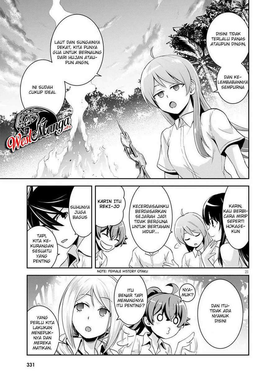 Isekai Yurutto Survival Seikatsu: Gakkou no Minna to Isekai no Mujintou ni Tenishitakedo Ore Dake Rakushou desu: Chapter chapter-5 - Page 22