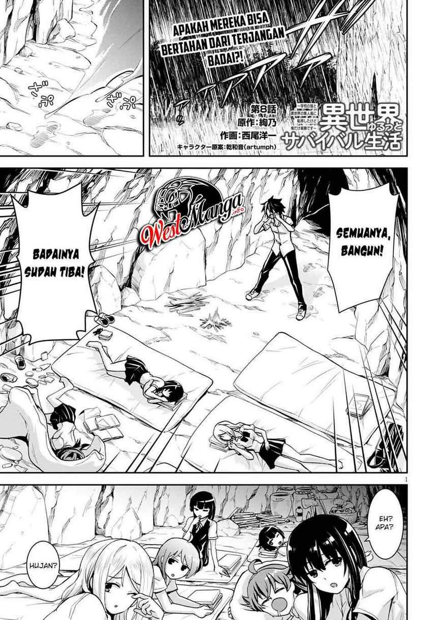 Isekai Yurutto Survival Seikatsu: Gakkou no Minna to Isekai no Mujintou ni Tenishitakedo Ore Dake Rakushou desu: Chapter chapter-8 - Page 2