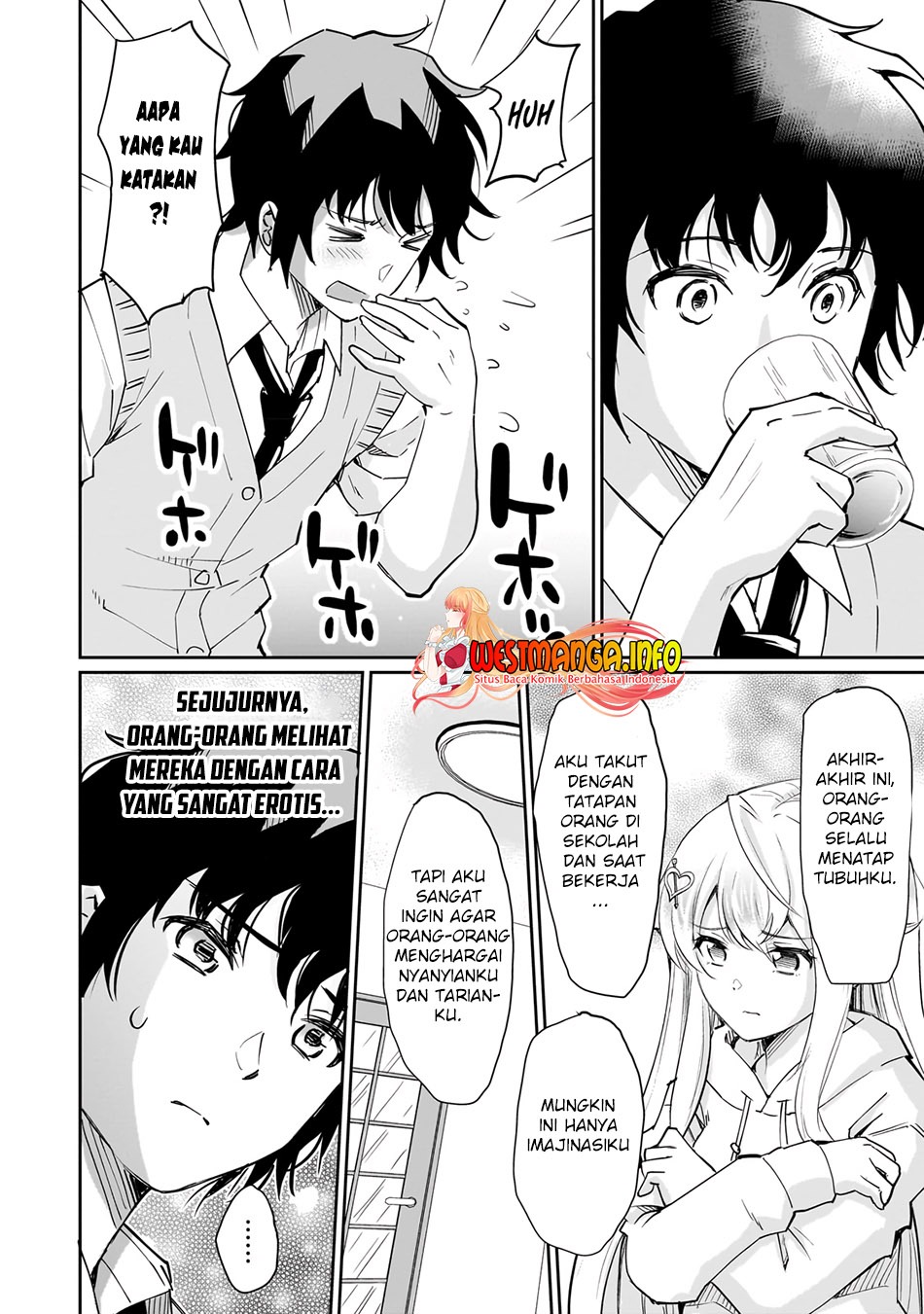 Isshou Hatarakitakunai Ore ga Classmate no Daininki Idol ni Natsukaretara: Chapter chapter-4.2 - Page 8