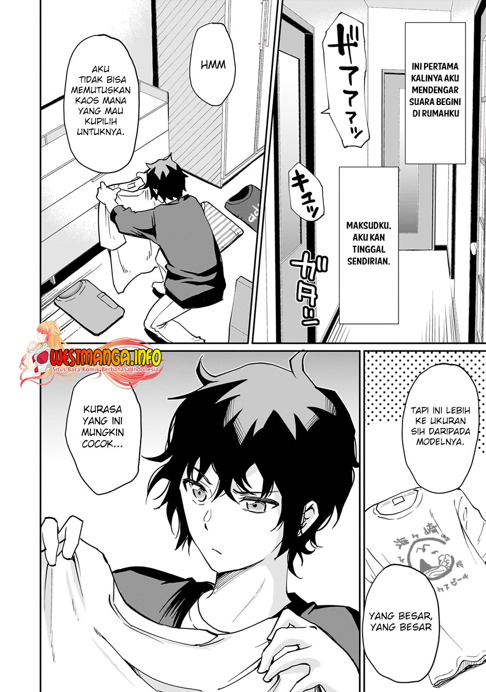 Isshou Hatarakitakunai Ore ga Classmate no Daininki Idol ni Natsukaretara: Chapter chapter-4.2 - Page 12