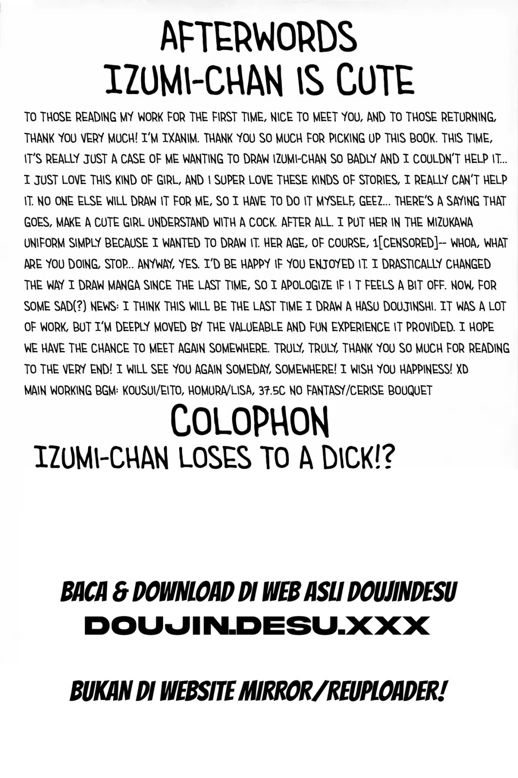 Izumi-chan ga Ochinpo ni Makechau!? Hon: Chapter chapter-1 - Page 23