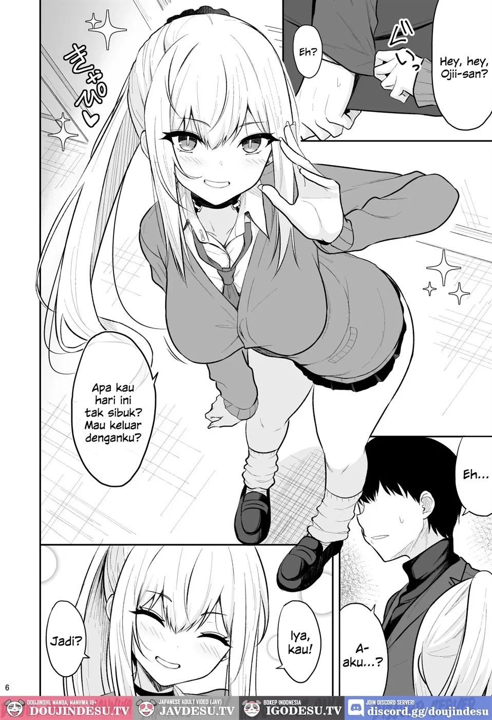 Jikka ga Futoi Gal ga Boku no Risei o Hakai shite Nakadashi Saseru made: Chapter chapter-1 - Page 6