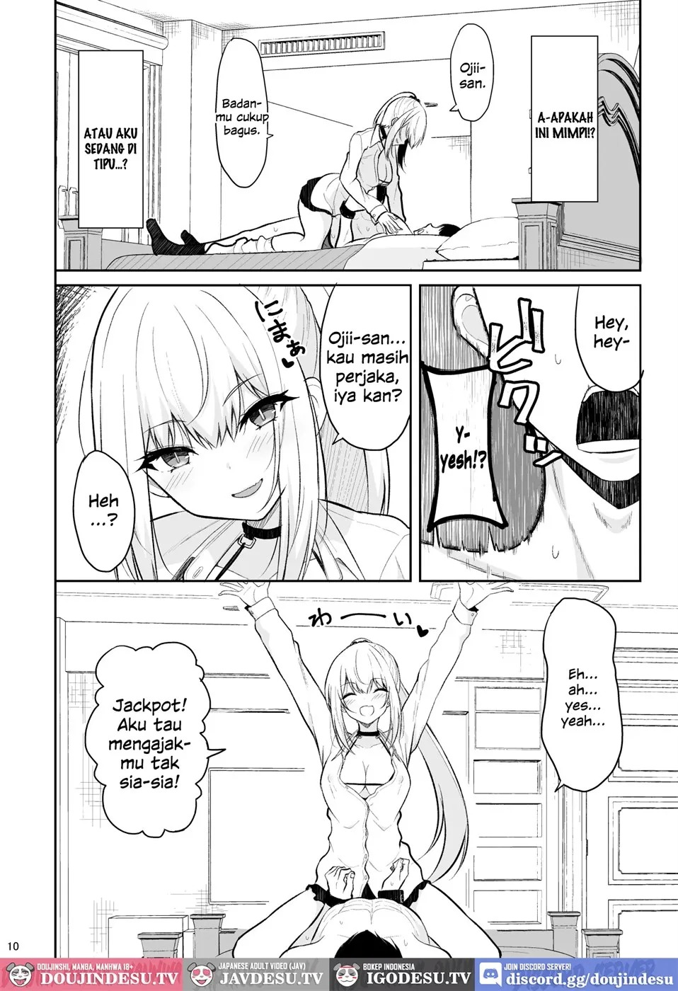 Jikka ga Futoi Gal ga Boku no Risei o Hakai shite Nakadashi Saseru made: Chapter chapter-1 - Page 10