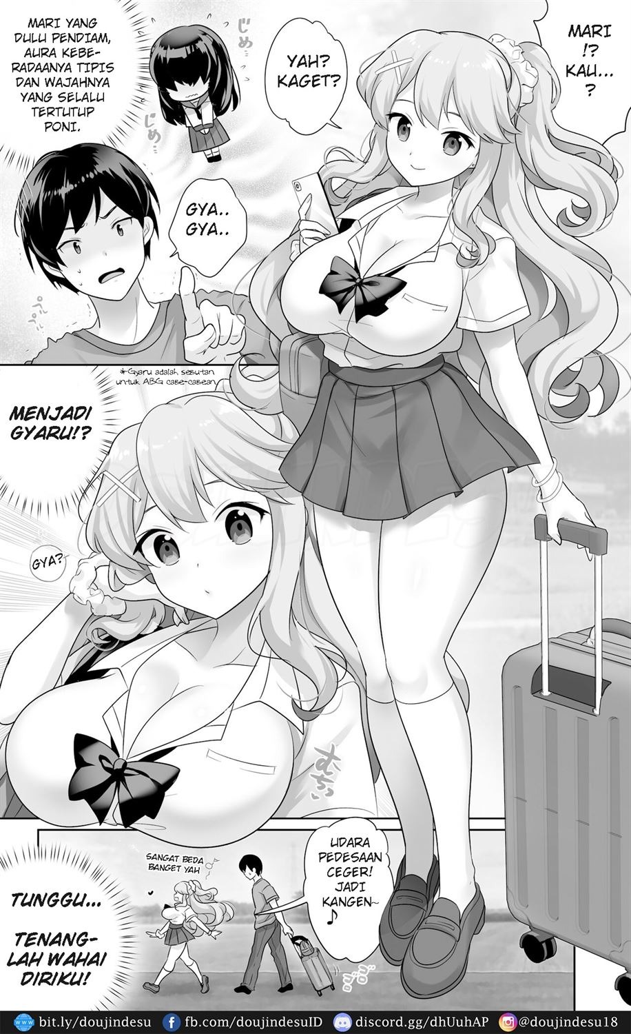 Jimi de Otonashii Osananajimi ga Tokai e Tenkou Shite Muchi Ero Gal ni Natte Kaette Kita: Chapter chapter-1 - Page 4