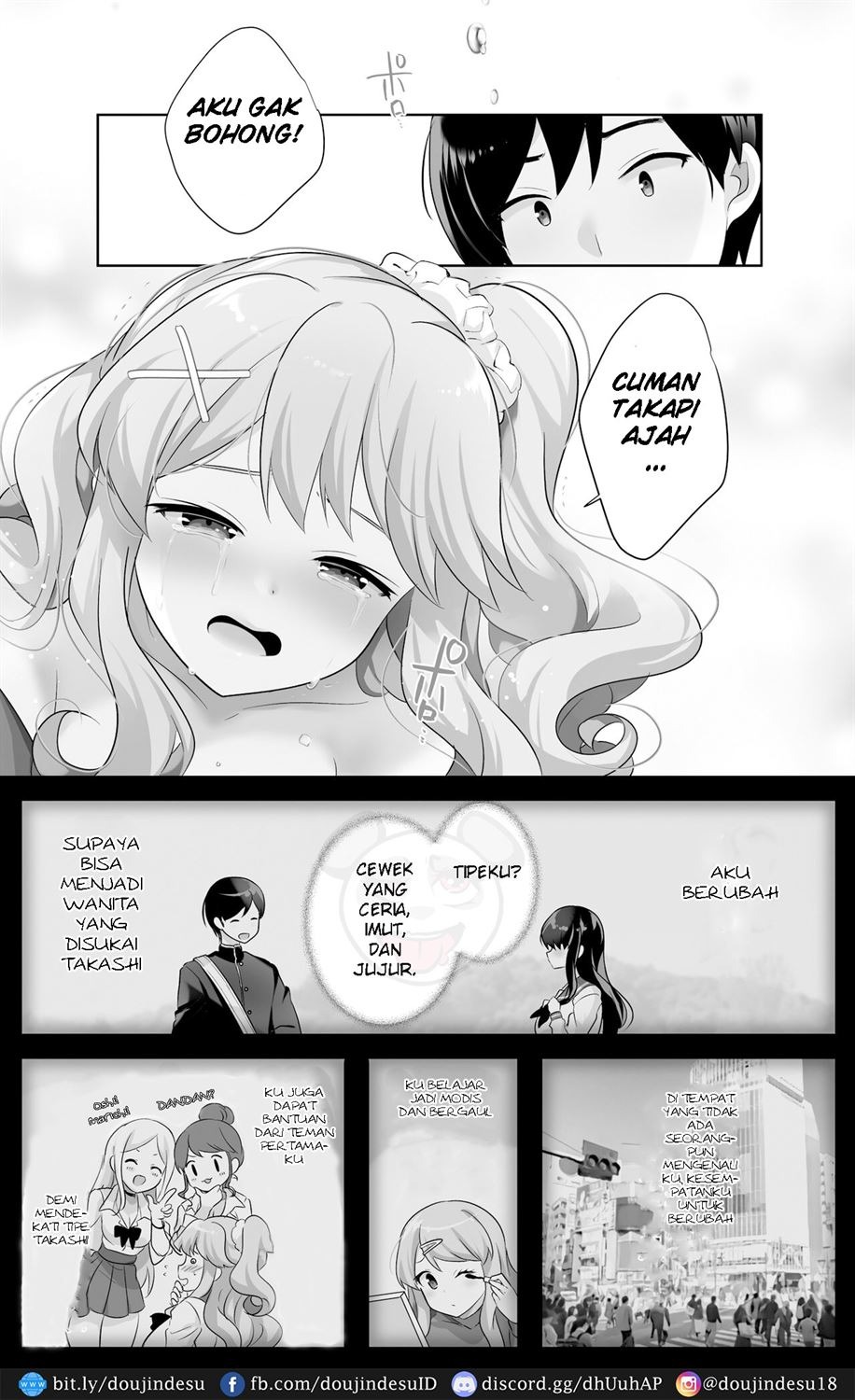 Jimi de Otonashii Osananajimi ga Tokai e Tenkou Shite Muchi Ero Gal ni Natte Kaette Kita: Chapter chapter-1 - Page 30