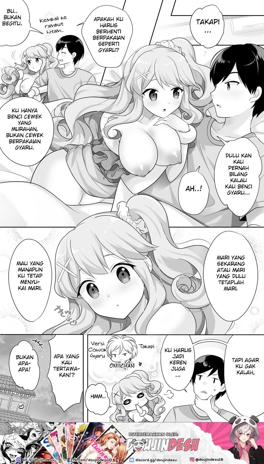 Jimi de Otonashii Osananajimi ga Tokai e Tenkou Shite Muchi Ero Gal ni Natte Kaette Kita: Chapter chapter-1 - Page 52
