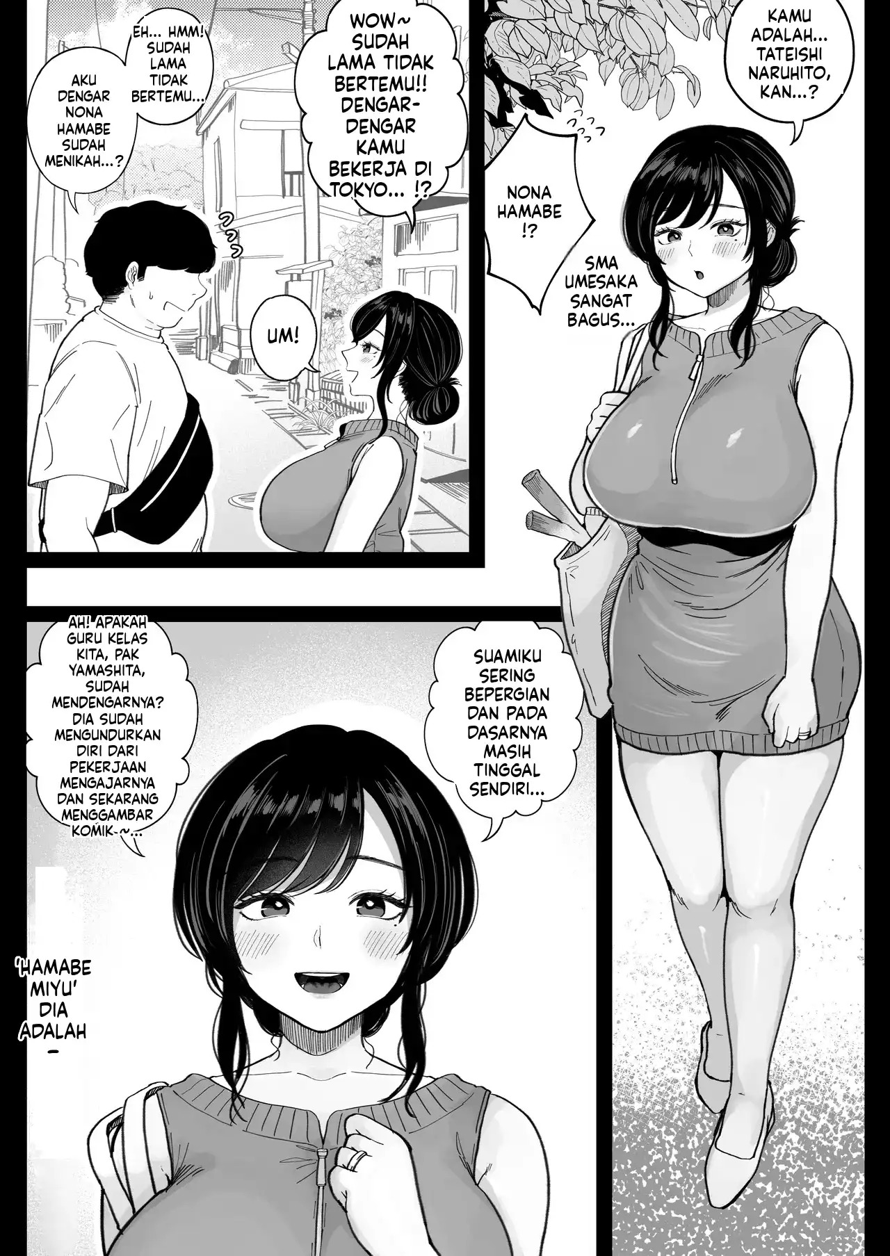 Jimoto no Moto Kano Hitozuma, Seishin Seikou Hame Nashi: Chapter chapter-1 - Page 4