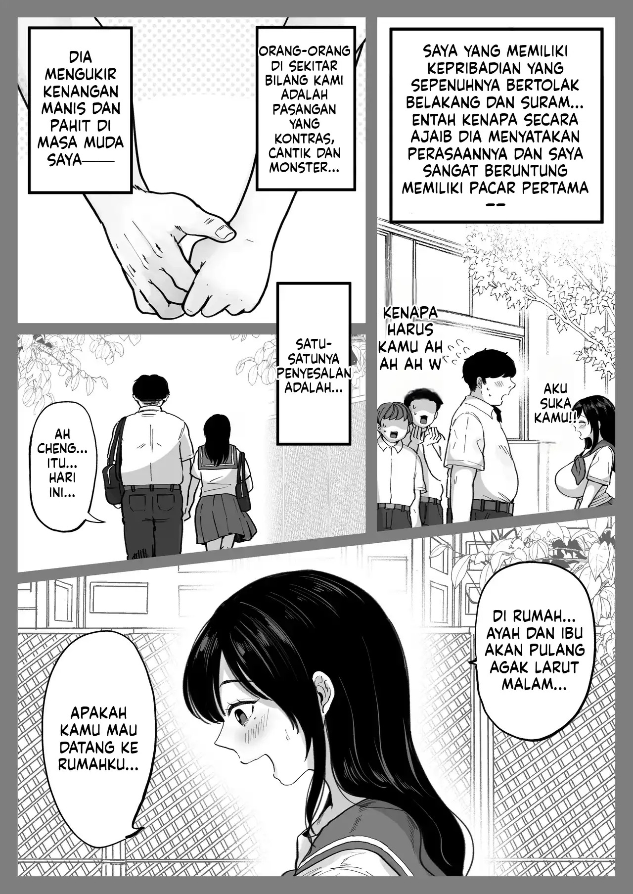 Jimoto no Moto Kano Hitozuma, Seishin Seikou Hame Nashi: Chapter chapter-1 - Page 6