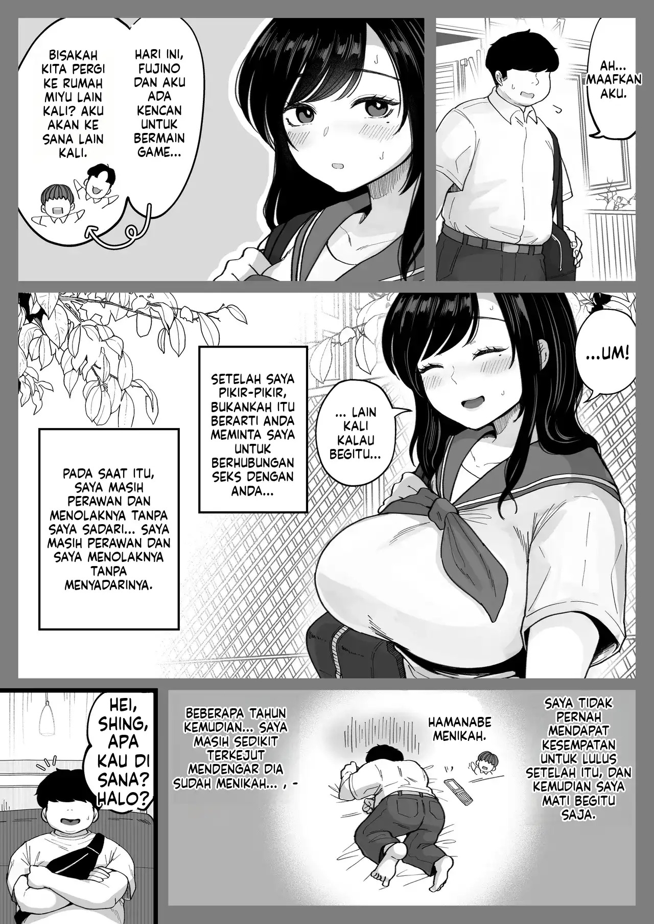 Jimoto no Moto Kano Hitozuma, Seishin Seikou Hame Nashi: Chapter chapter-1 - Page 7