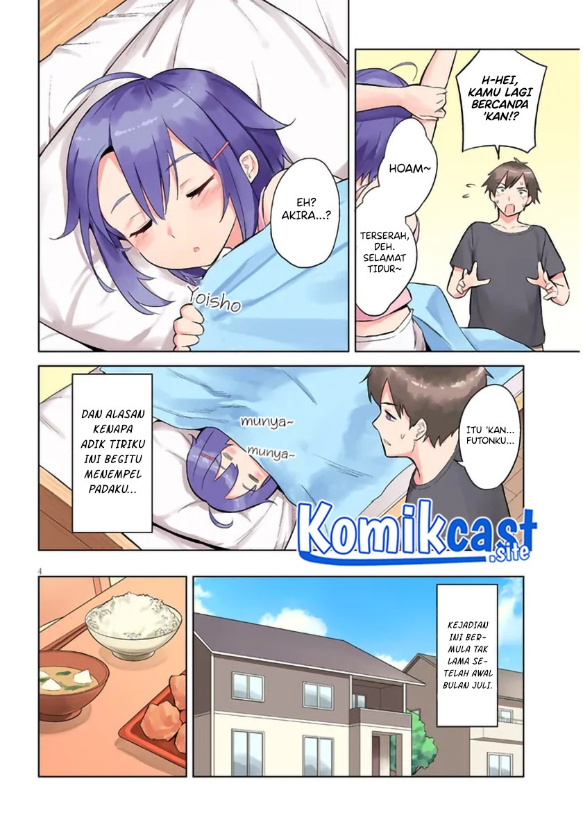 Jitsu wa Gimai (Imouto) deshita. ~Saikin de Kitagiri no Otouto no Kyorikan ga Yatara Chikaiwake~: Chapter chapter-1 - Page 4