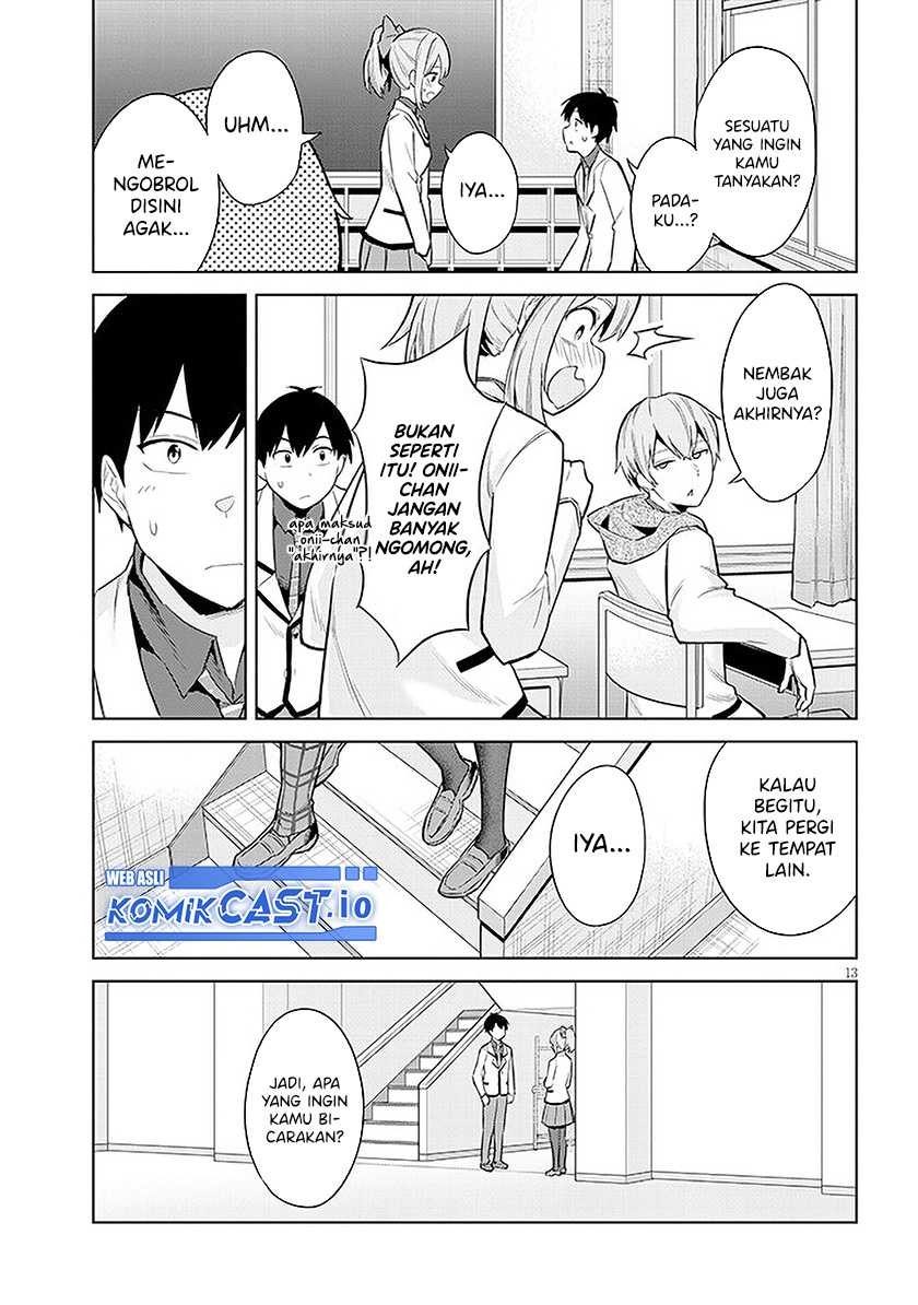 Jitsu wa Gimai (Imouto) deshita. ~Saikin de Kitagiri no Otouto no Kyorikan ga Yatara Chikaiwake~: Chapter chapter-10 - Page 14
