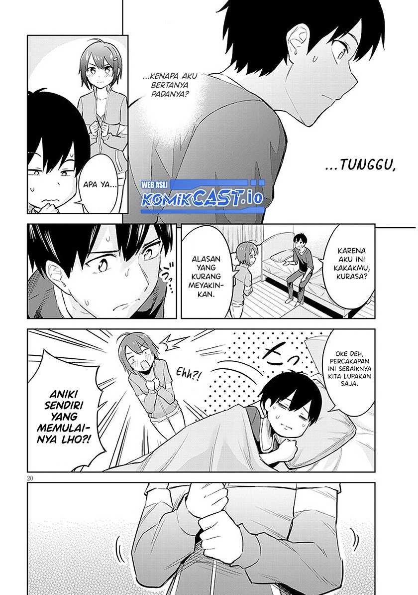 Jitsu wa Gimai (Imouto) deshita. ~Saikin de Kitagiri no Otouto no Kyorikan ga Yatara Chikaiwake~: Chapter chapter-10 - Page 21