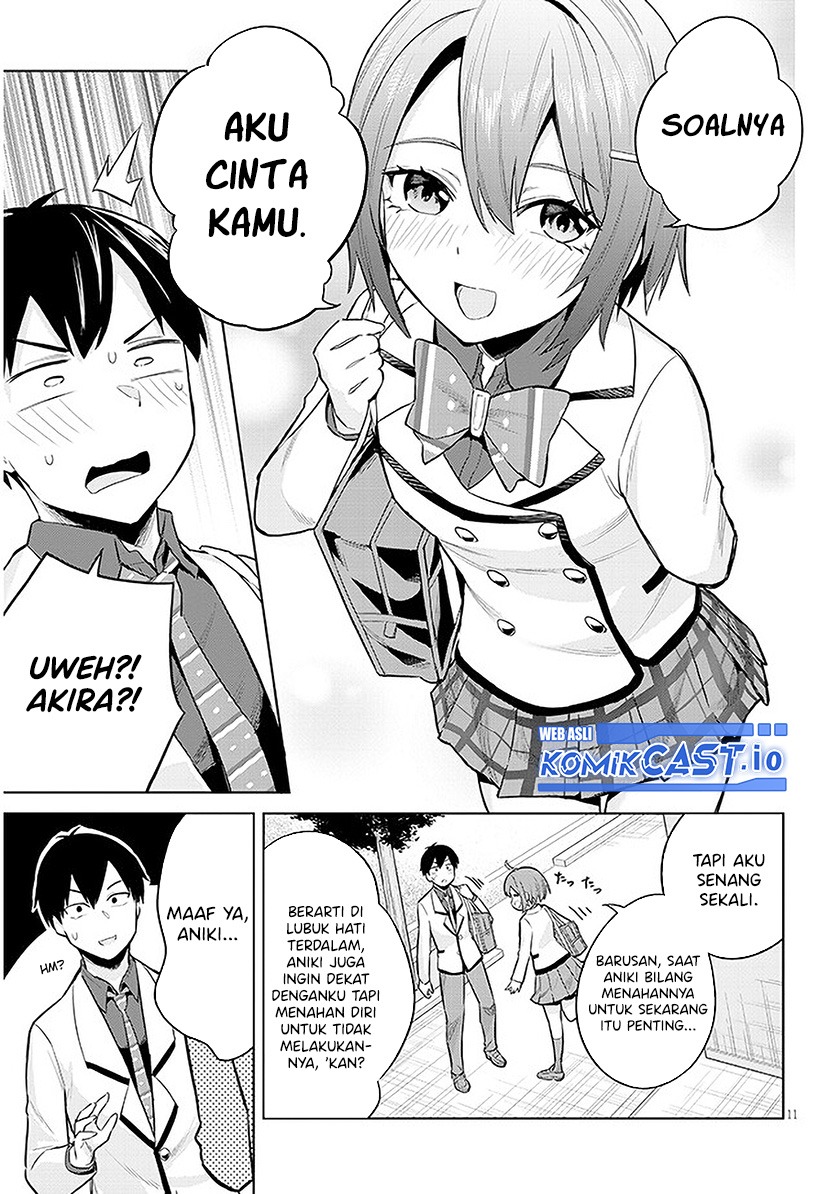 Jitsu wa Gimai (Imouto) deshita. ~Saikin de Kitagiri no Otouto no Kyorikan ga Yatara Chikaiwake~: Chapter chapter-11 - Page 12