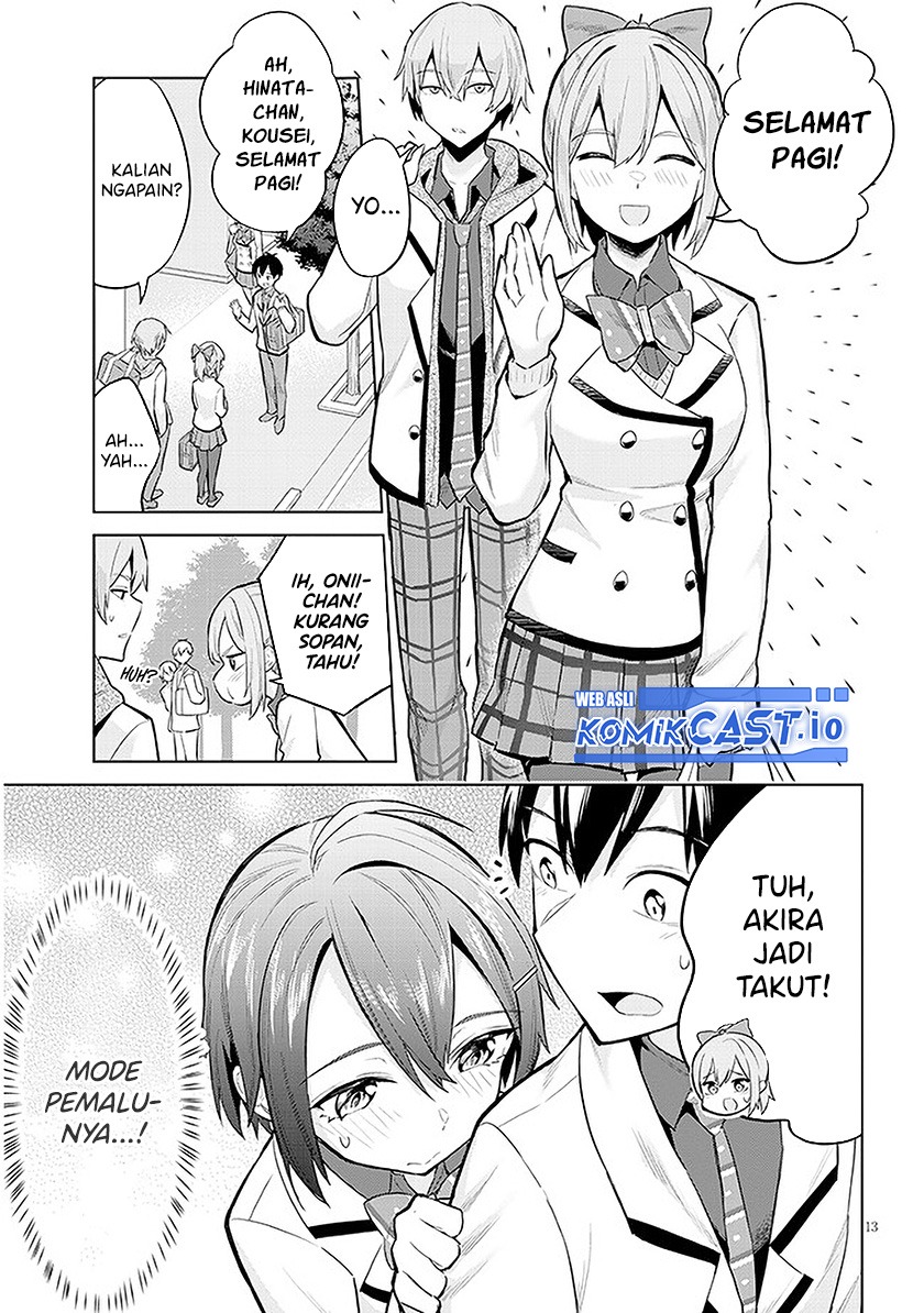 Jitsu wa Gimai (Imouto) deshita. ~Saikin de Kitagiri no Otouto no Kyorikan ga Yatara Chikaiwake~: Chapter chapter-11 - Page 14