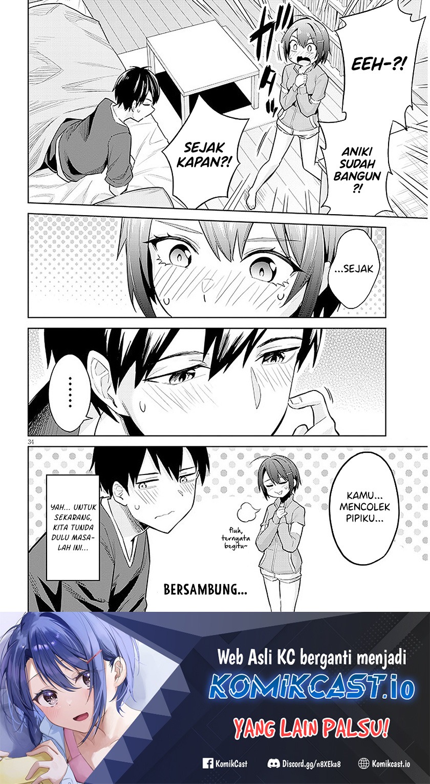 Jitsu wa Gimai (Imouto) deshita. ~Saikin de Kitagiri no Otouto no Kyorikan ga Yatara Chikaiwake~: Chapter chapter-11 - Page 35