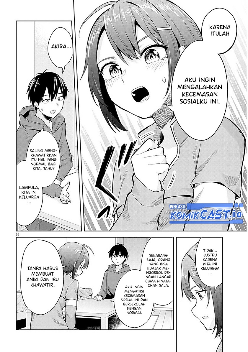 Jitsu wa Gimai (Imouto) deshita. ~Saikin de Kitagiri no Otouto no Kyorikan ga Yatara Chikaiwake~: Chapter chapter-12 - Page 15