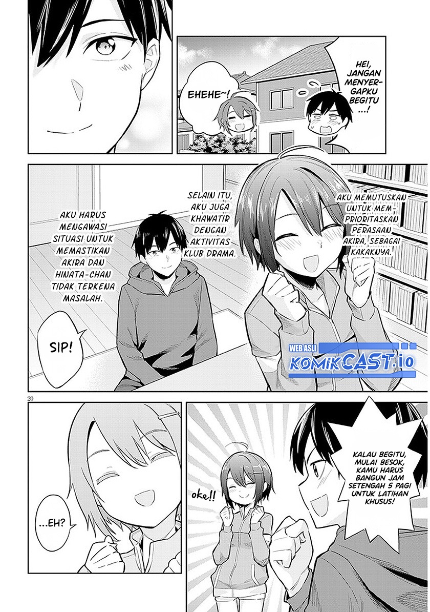 Jitsu wa Gimai (Imouto) deshita. ~Saikin de Kitagiri no Otouto no Kyorikan ga Yatara Chikaiwake~: Chapter chapter-12 - Page 21