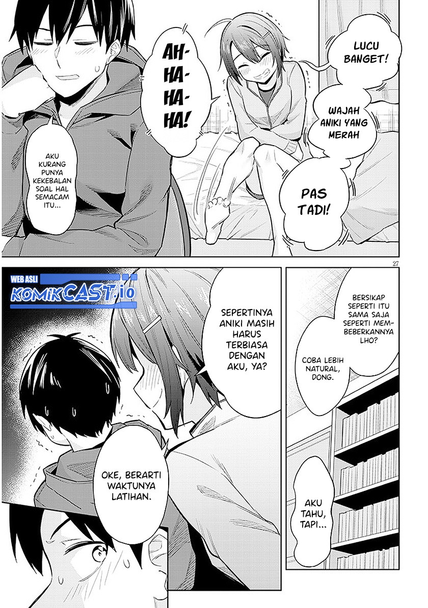Jitsu wa Gimai (Imouto) deshita. ~Saikin de Kitagiri no Otouto no Kyorikan ga Yatara Chikaiwake~: Chapter chapter-12 - Page 28