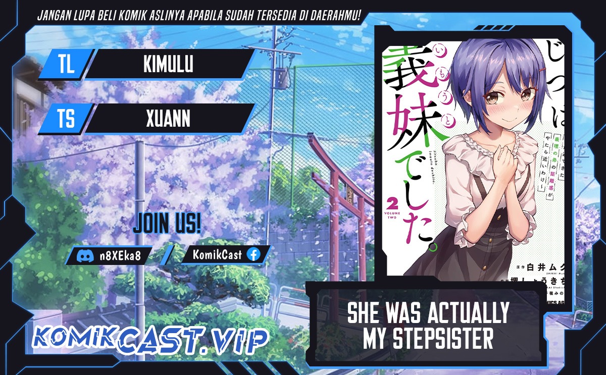 Jitsu wa Gimai (Imouto) deshita. ~Saikin de Kitagiri no Otouto no Kyorikan ga Yatara Chikaiwake~: Chapter chapter-13 - Page 1