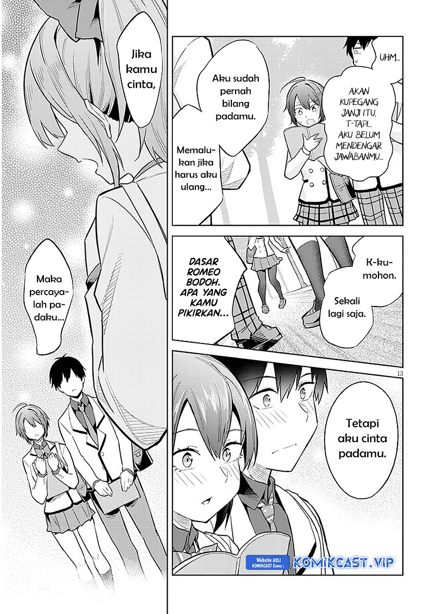 Jitsu wa Gimai (Imouto) deshita. ~Saikin de Kitagiri no Otouto no Kyorikan ga Yatara Chikaiwake~: Chapter chapter-13 - Page 14