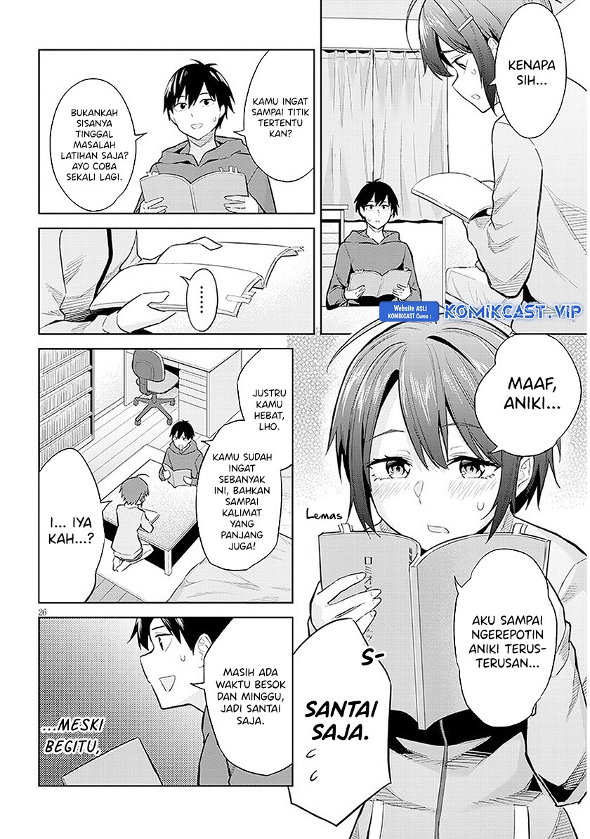 Jitsu wa Gimai (Imouto) deshita. ~Saikin de Kitagiri no Otouto no Kyorikan ga Yatara Chikaiwake~: Chapter chapter-13 - Page 27