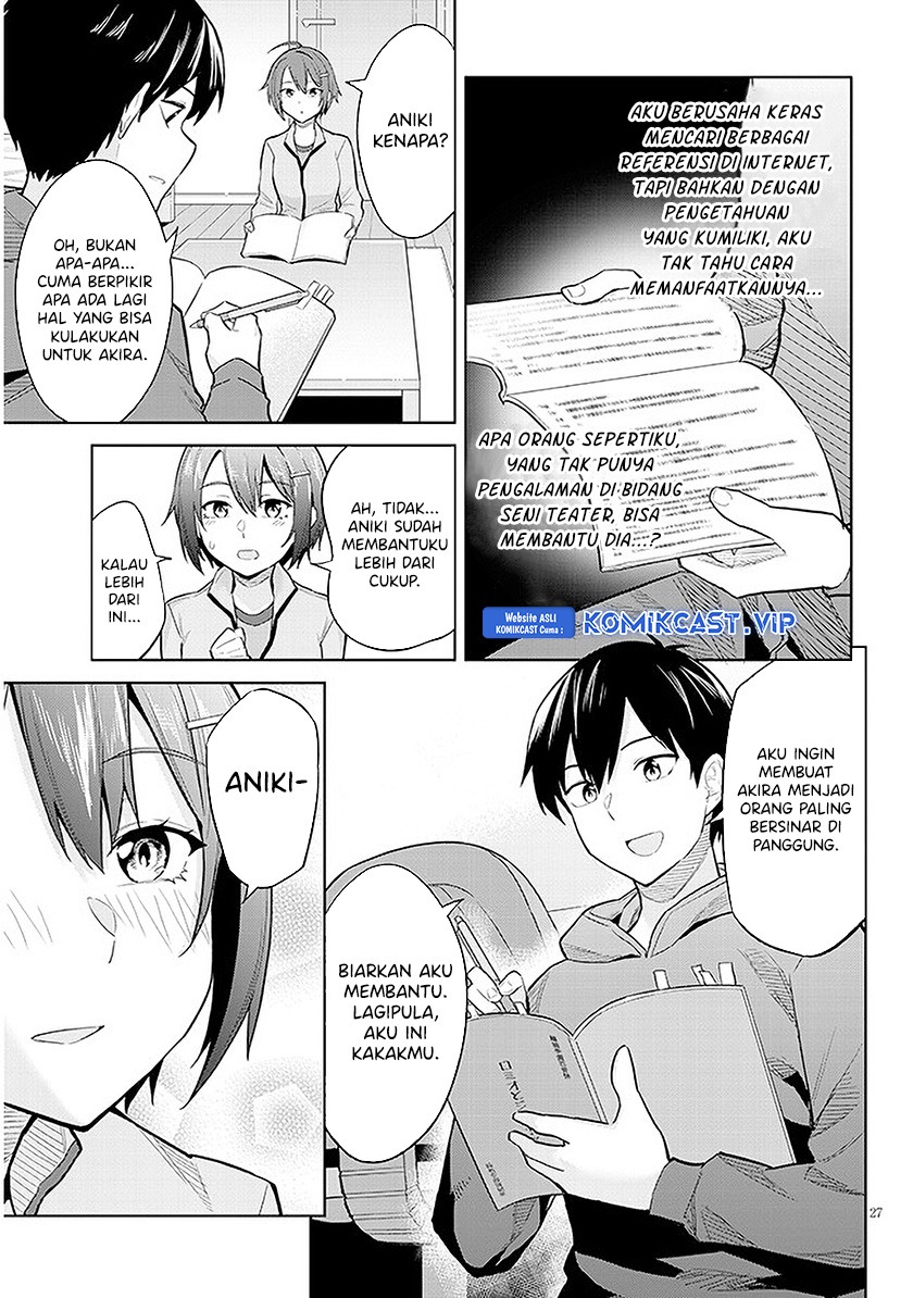 Jitsu wa Gimai (Imouto) deshita. ~Saikin de Kitagiri no Otouto no Kyorikan ga Yatara Chikaiwake~: Chapter chapter-13 - Page 28