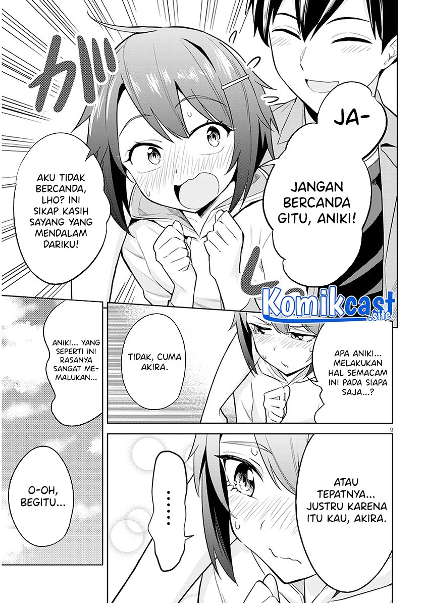 Jitsu wa Gimai (Imouto) deshita. ~Saikin de Kitagiri no Otouto no Kyorikan ga Yatara Chikaiwake~: Chapter chapter-4 - Page 10