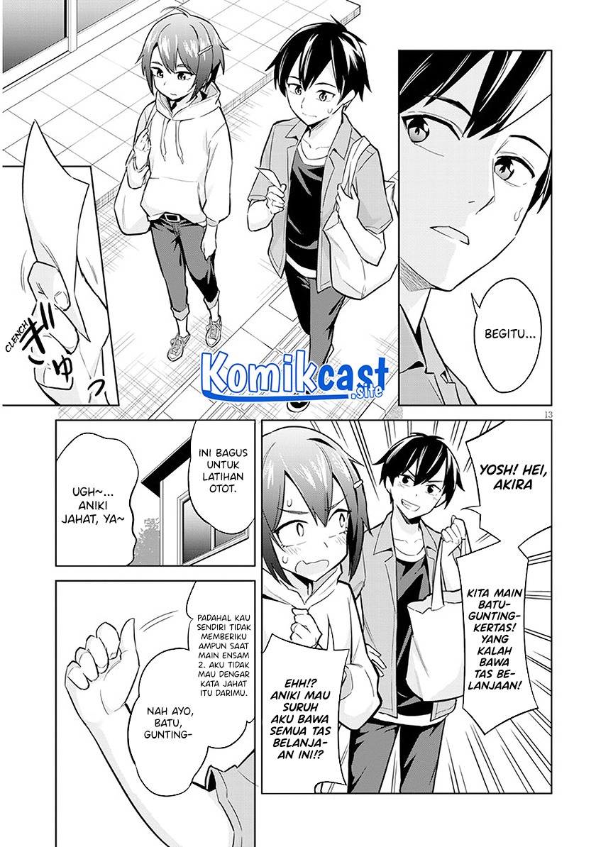 Jitsu wa Gimai (Imouto) deshita. ~Saikin de Kitagiri no Otouto no Kyorikan ga Yatara Chikaiwake~: Chapter chapter-4 - Page 14
