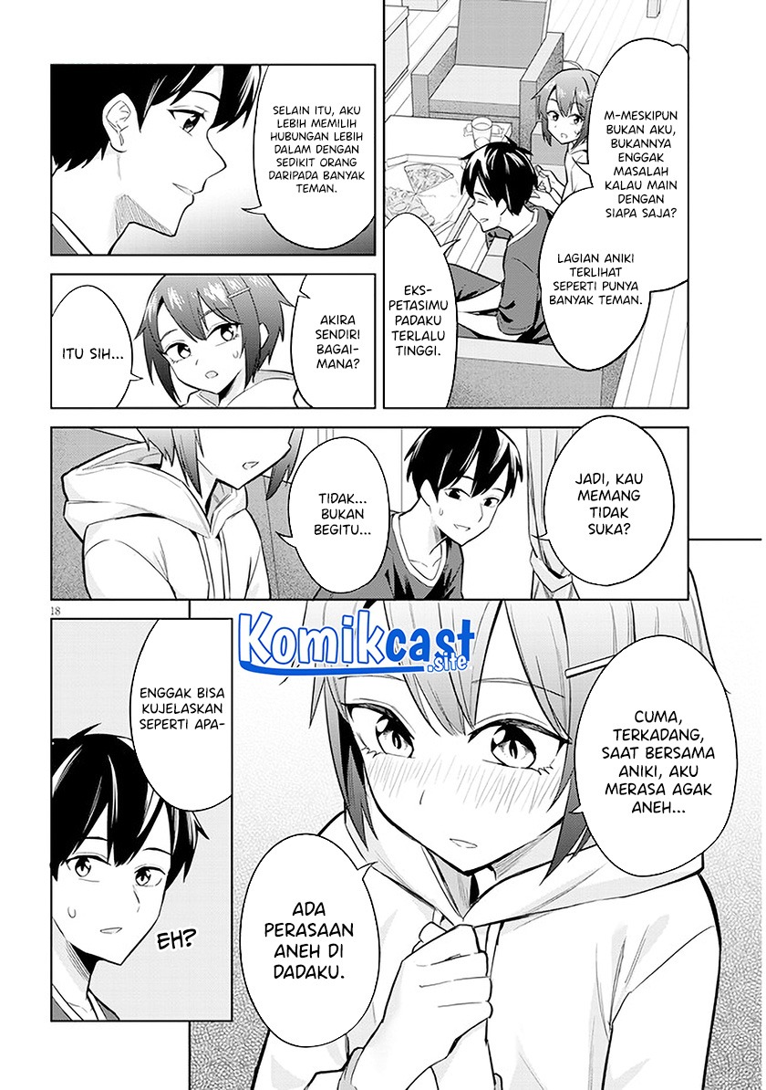 Jitsu wa Gimai (Imouto) deshita. ~Saikin de Kitagiri no Otouto no Kyorikan ga Yatara Chikaiwake~: Chapter chapter-4 - Page 19