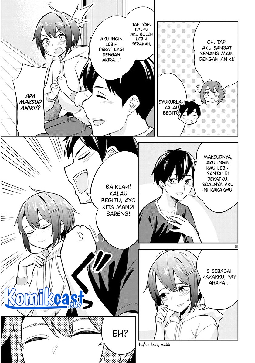 Jitsu wa Gimai (Imouto) deshita. ~Saikin de Kitagiri no Otouto no Kyorikan ga Yatara Chikaiwake~: Chapter chapter-4 - Page 20