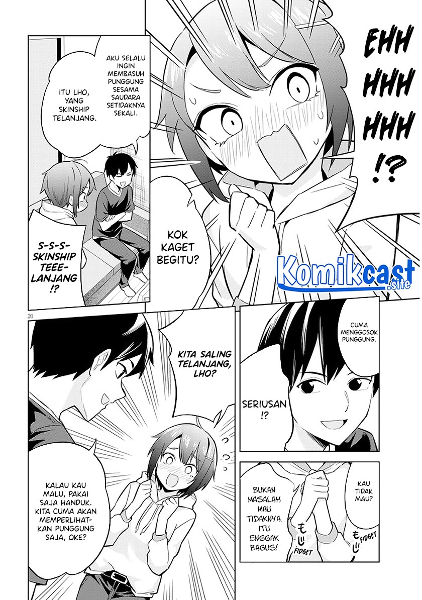 Jitsu wa Gimai (Imouto) deshita. ~Saikin de Kitagiri no Otouto no Kyorikan ga Yatara Chikaiwake~: Chapter chapter-4 - Page 21