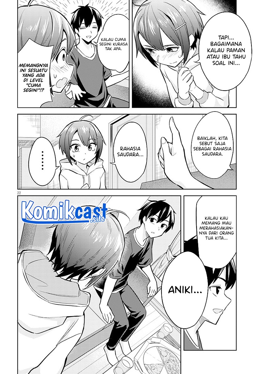 Jitsu wa Gimai (Imouto) deshita. ~Saikin de Kitagiri no Otouto no Kyorikan ga Yatara Chikaiwake~: Chapter chapter-4 - Page 23