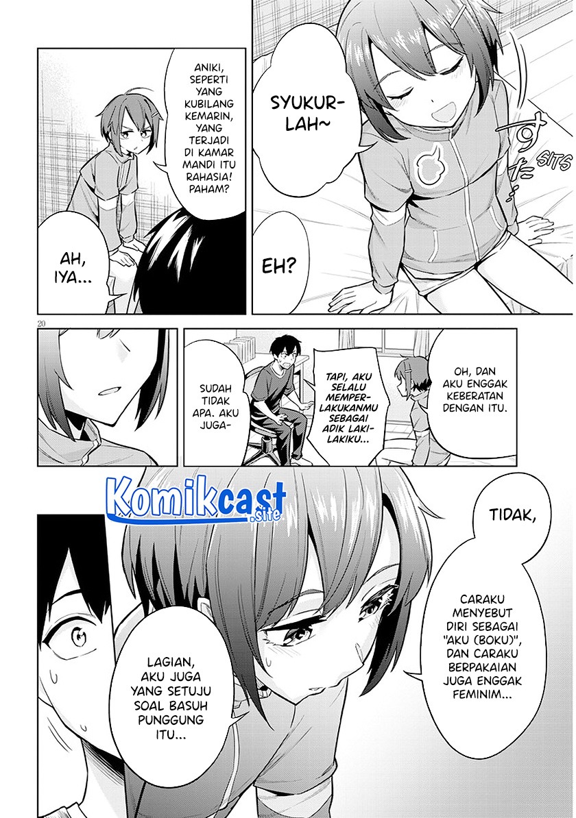 Jitsu wa Gimai (Imouto) deshita. ~Saikin de Kitagiri no Otouto no Kyorikan ga Yatara Chikaiwake~: Chapter chapter-5 - Page 21