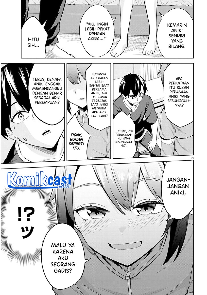 Jitsu wa Gimai (Imouto) deshita. ~Saikin de Kitagiri no Otouto no Kyorikan ga Yatara Chikaiwake~: Chapter chapter-5 - Page 24