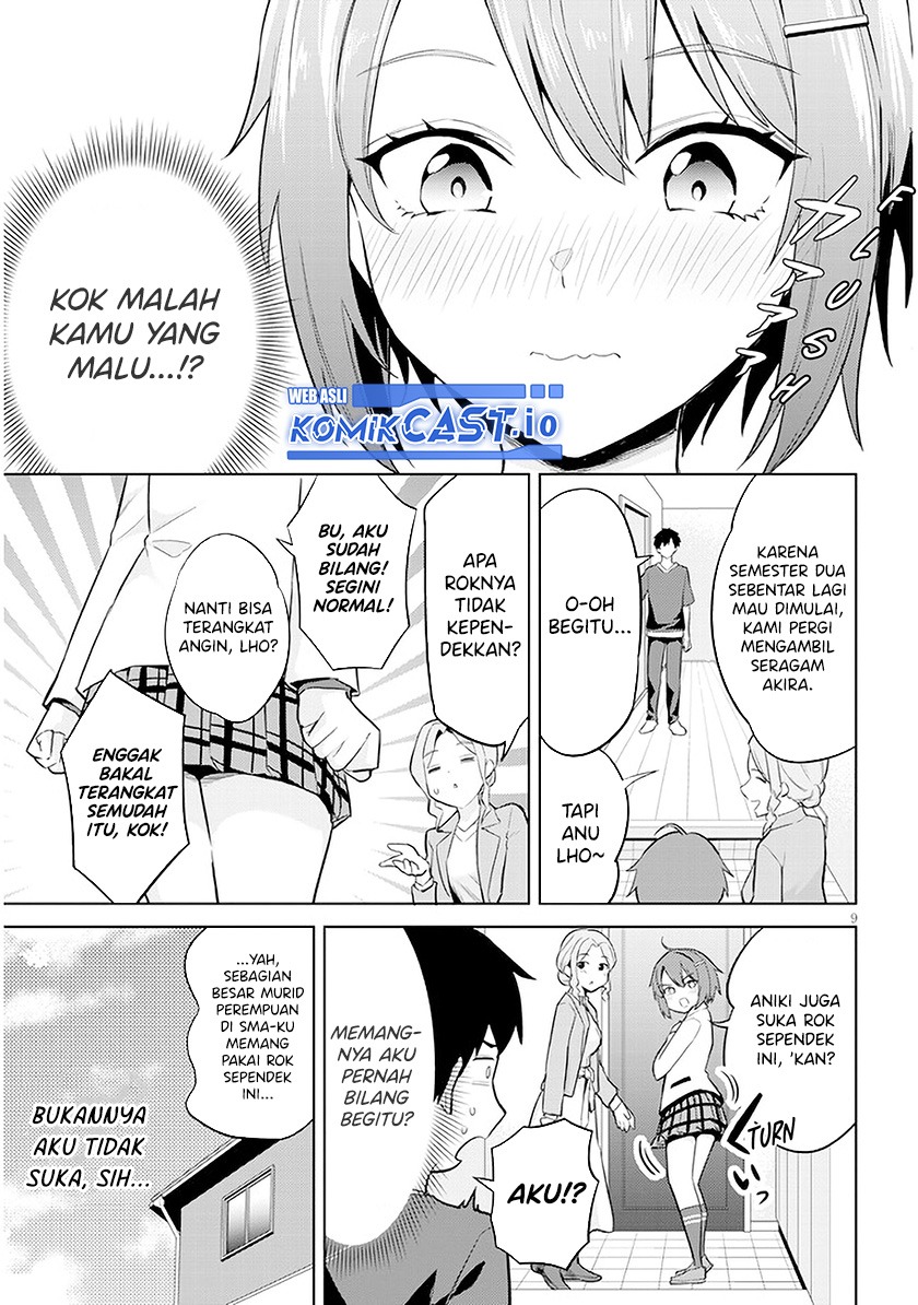 Jitsu wa Gimai (Imouto) deshita. ~Saikin de Kitagiri no Otouto no Kyorikan ga Yatara Chikaiwake~: Chapter chapter-6 - Page 10