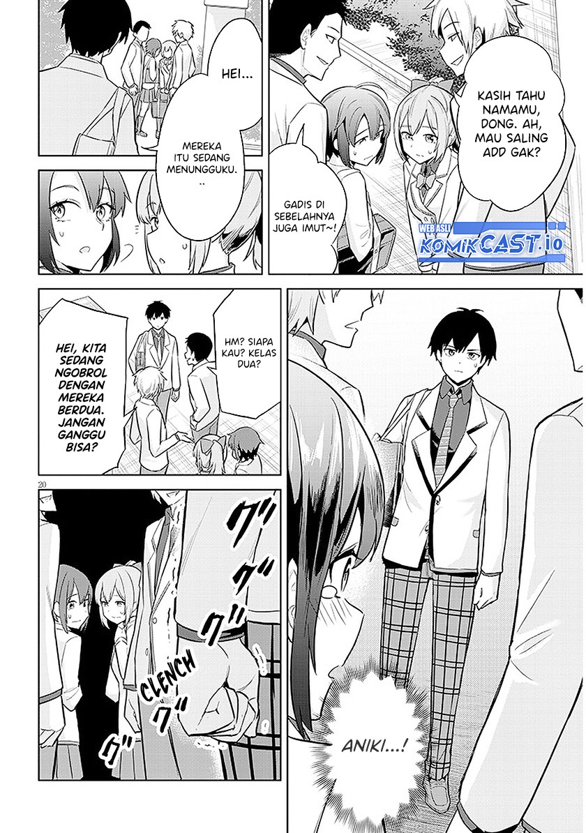 Jitsu wa Gimai (Imouto) deshita. ~Saikin de Kitagiri no Otouto no Kyorikan ga Yatara Chikaiwake~: Chapter chapter-7 - Page 21