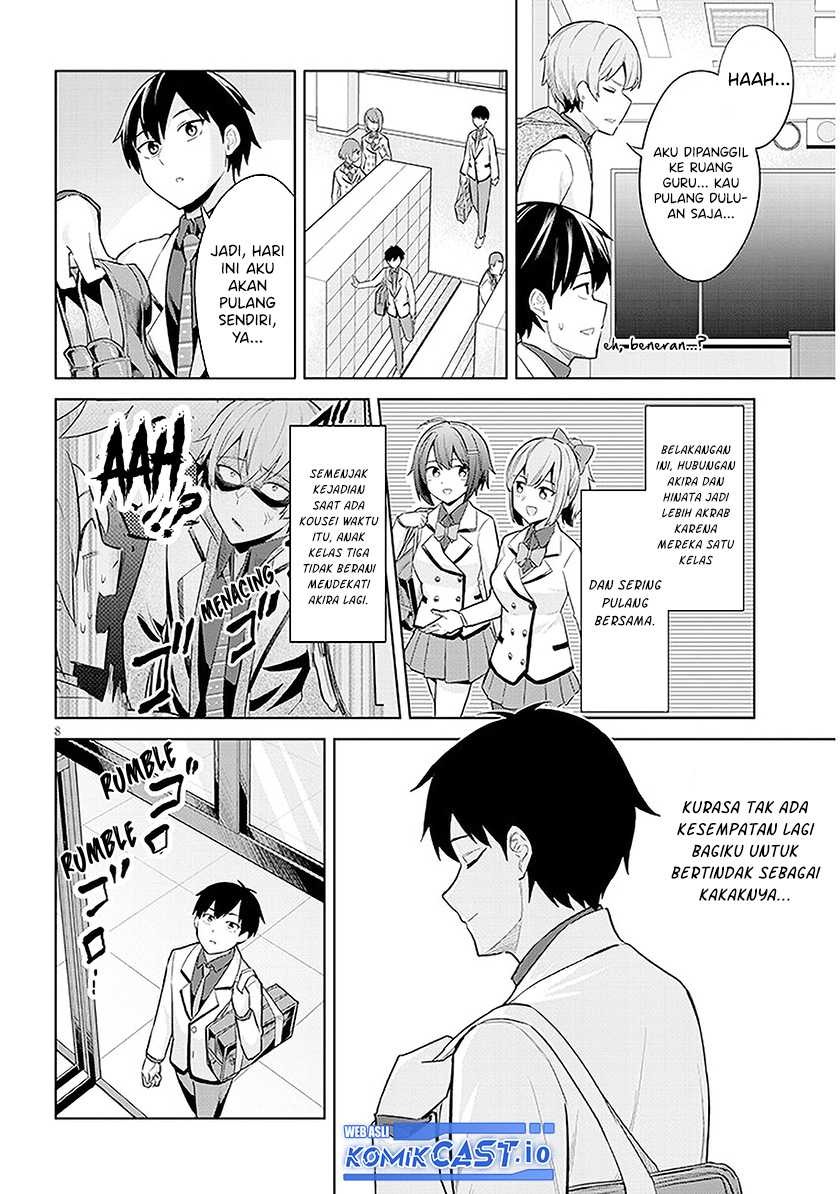 Jitsu wa Gimai (Imouto) deshita. ~Saikin de Kitagiri no Otouto no Kyorikan ga Yatara Chikaiwake~: Chapter chapter-8 - Page 9