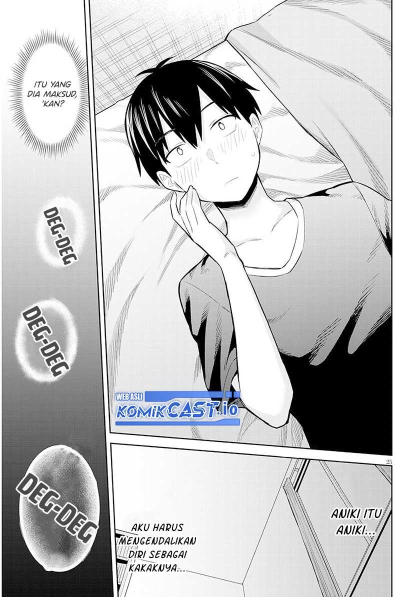 Jitsu wa Gimai (Imouto) deshita. ~Saikin de Kitagiri no Otouto no Kyorikan ga Yatara Chikaiwake~: Chapter chapter-9 - Page 25