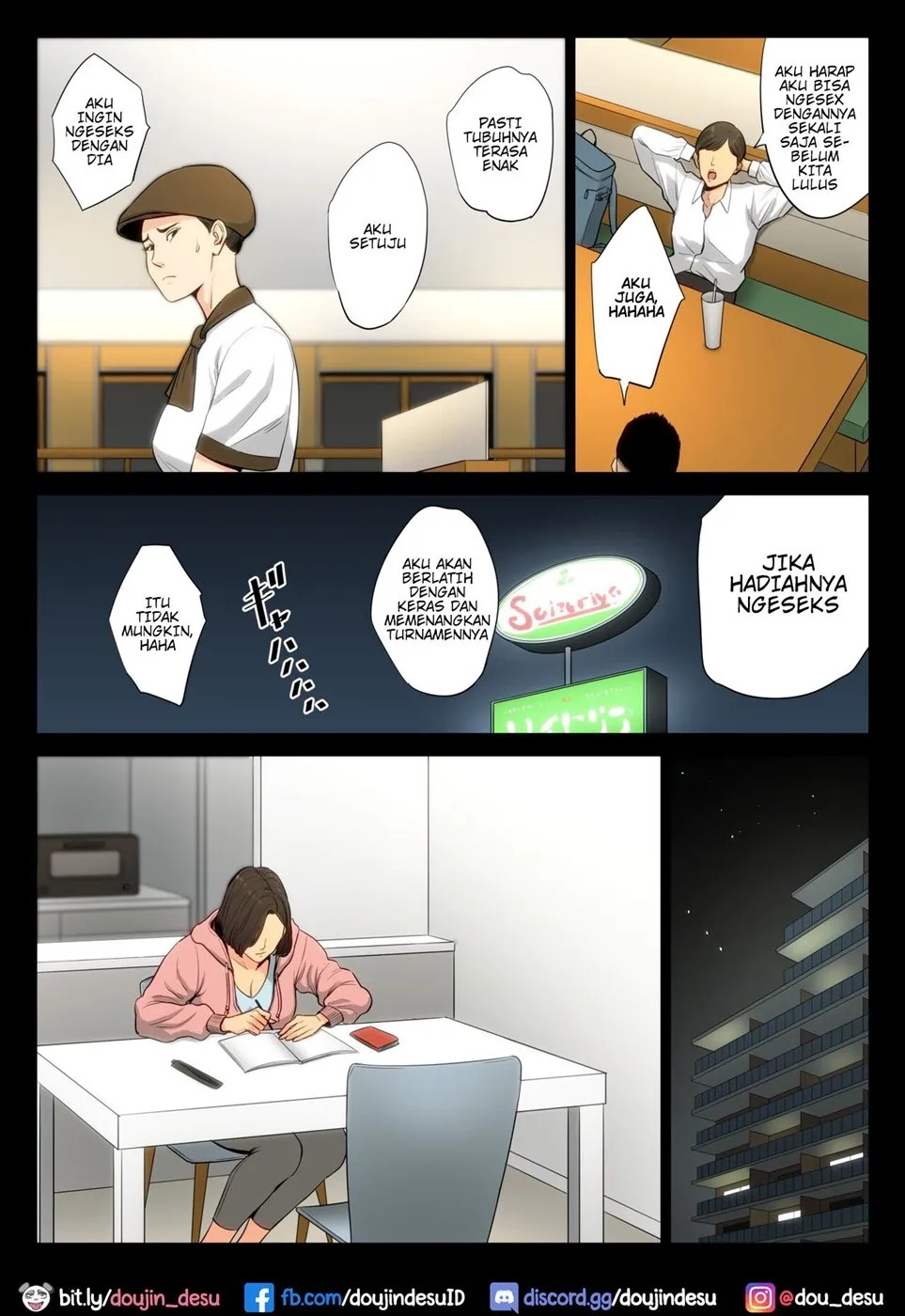 Juudoubu Komon no Onna Kyoushi ga Tsumihoroboshi no Tame ni Buin-tachi ni Mawasareru Hanashi.: Chapter chapter-1 - Page 9