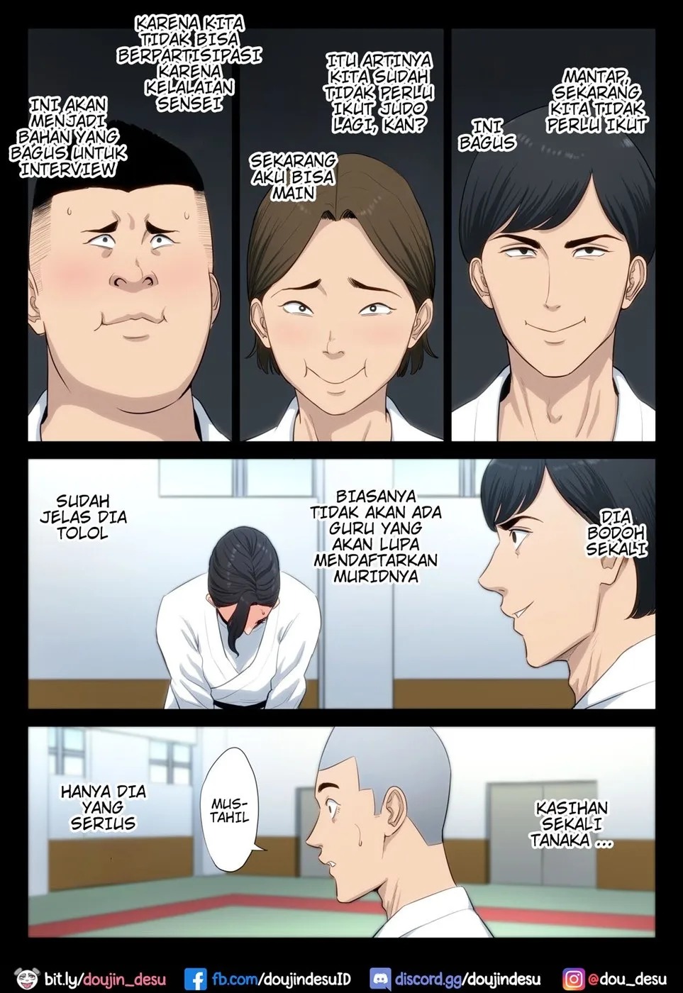 Juudoubu Komon no Onna Kyoushi ga Tsumihoroboshi no Tame ni Buin-tachi ni Mawasareru Hanashi.: Chapter chapter-1 - Page 15