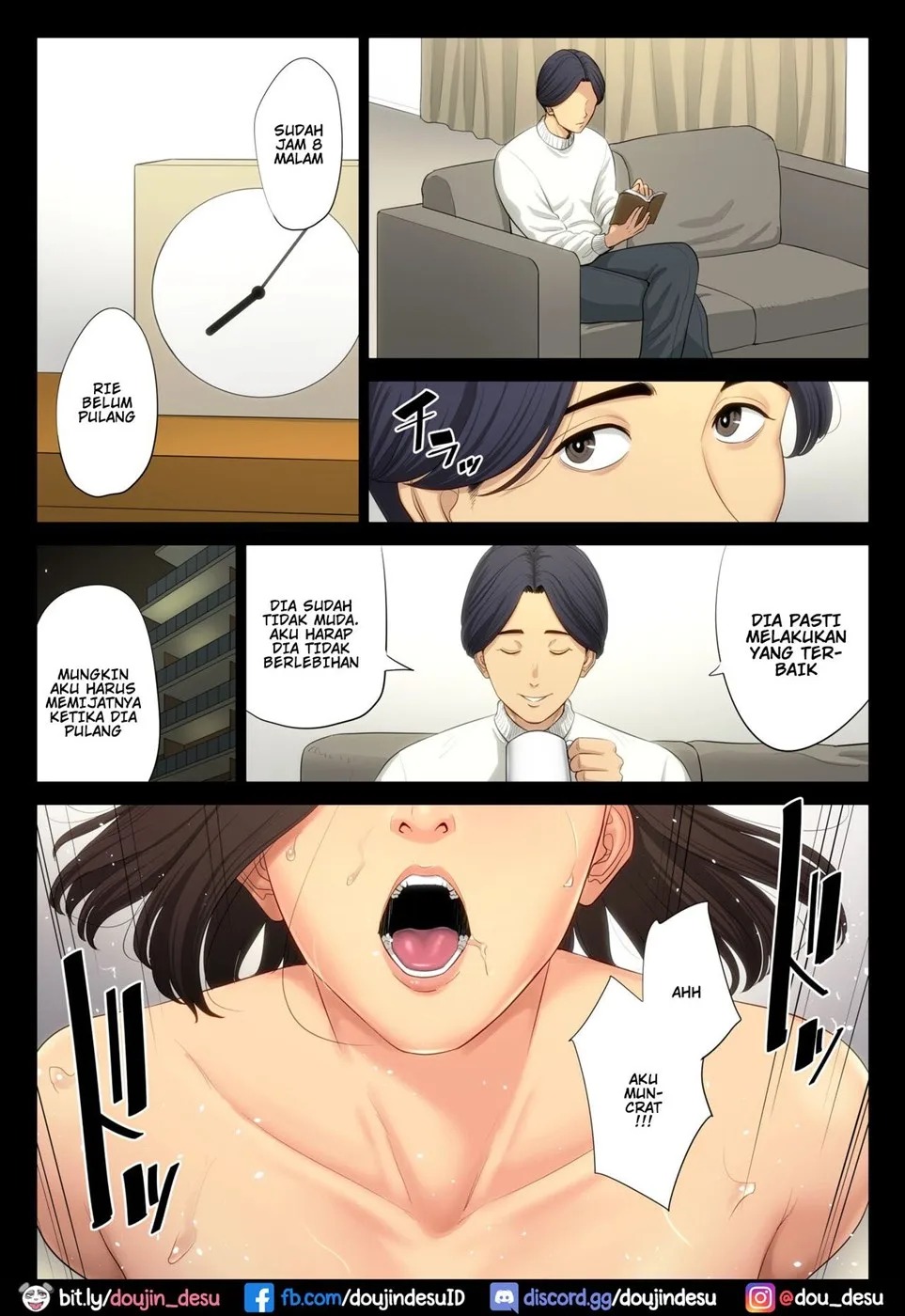 Juudoubu Komon no Onna Kyoushi ga Tsumihoroboshi no Tame ni Buin-tachi ni Mawasareru Hanashi.: Chapter chapter-1 - Page 56